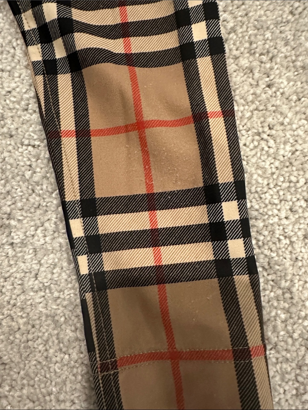 Burberry leggings (toddler 2T) - Picture 3 of 4
